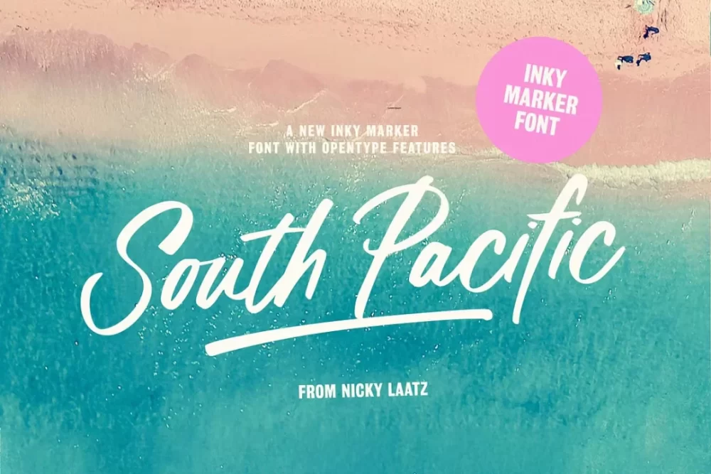 South Pacific Marker Font