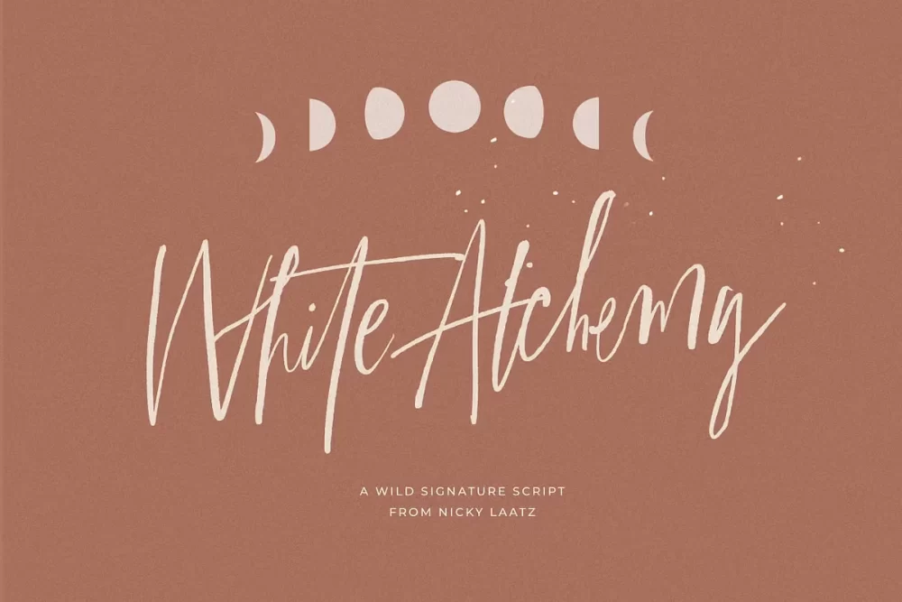 White Alchemy Font
