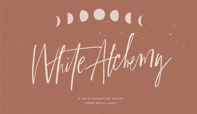 White Alchemy Font
