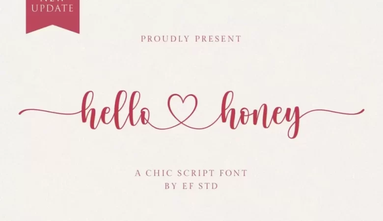 Hello Honey Font