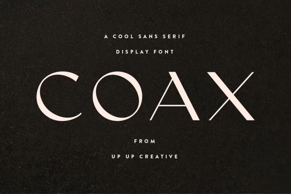 Coax Font