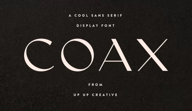 Coax Font