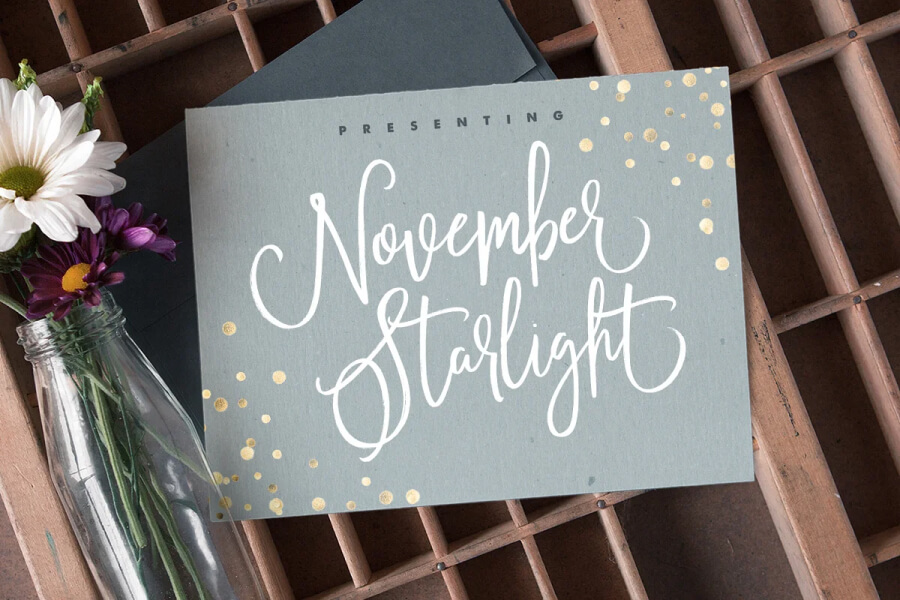 November Starlight Font