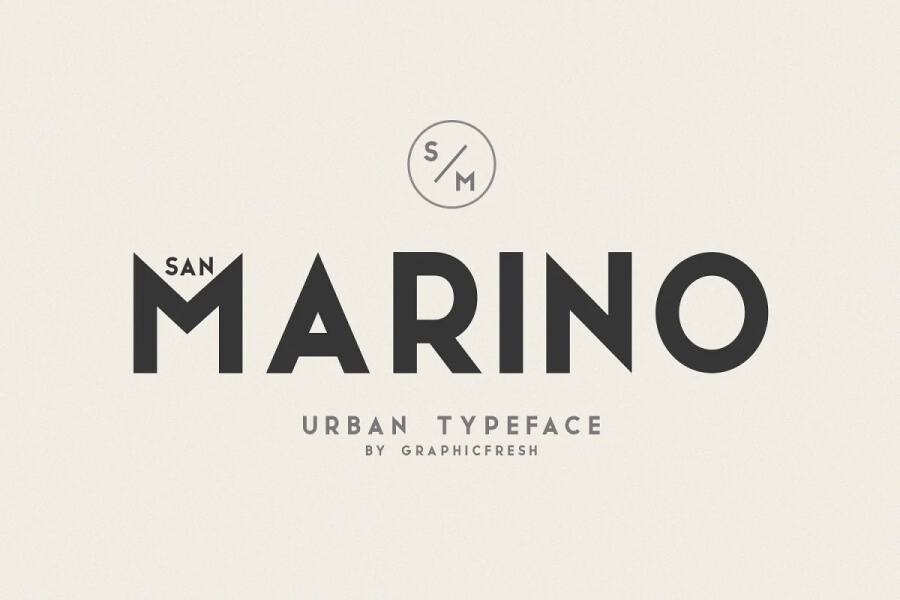 San Marino Font