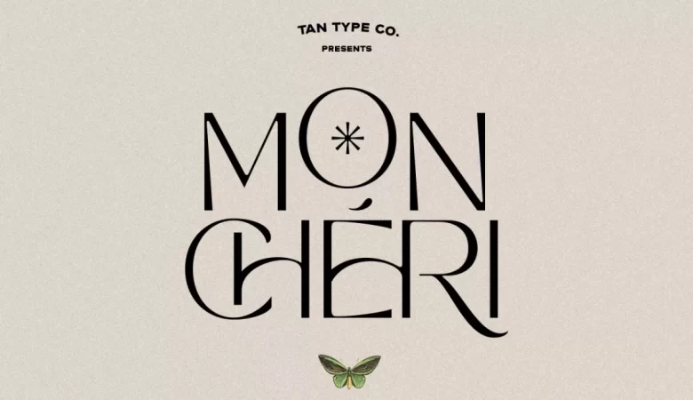 Tan - Mon Cheri Font