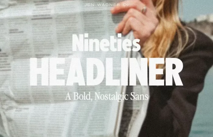 Nineties Headliner Font
