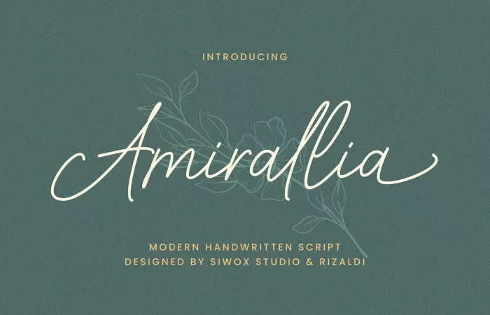 Amirallia Font
