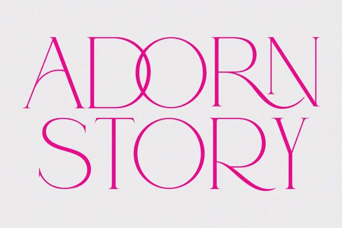 Adorn Story Font