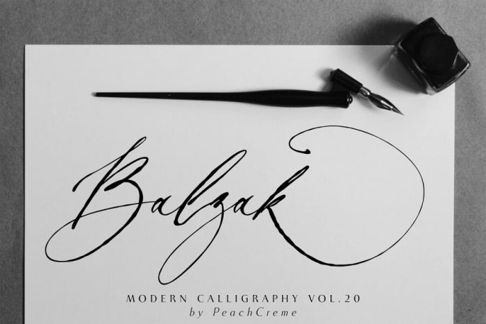 Balzak Font