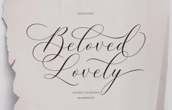 Beloved Lovely Font