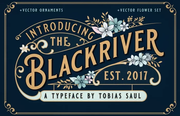 Blackriver Font