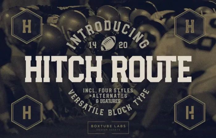 Hitch Route Font