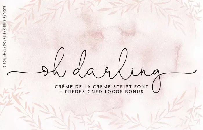 Oh Darling Font