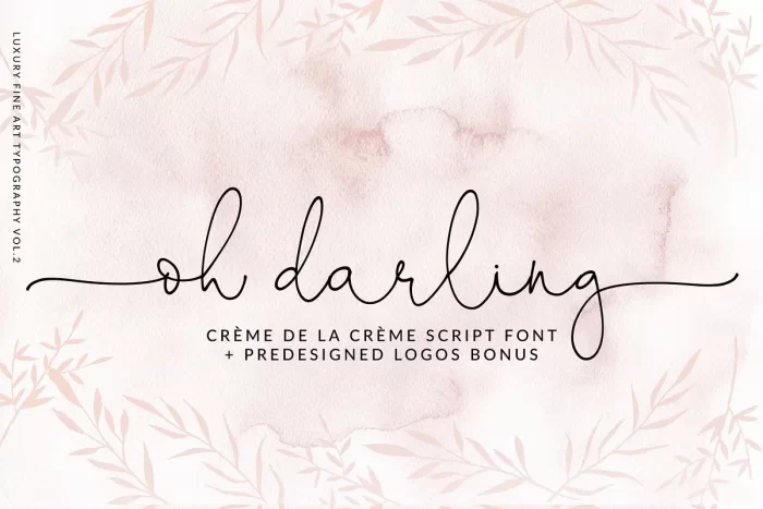 Oh Darling Font