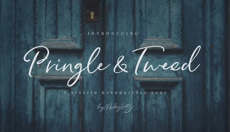 Pringle and Tweed Font