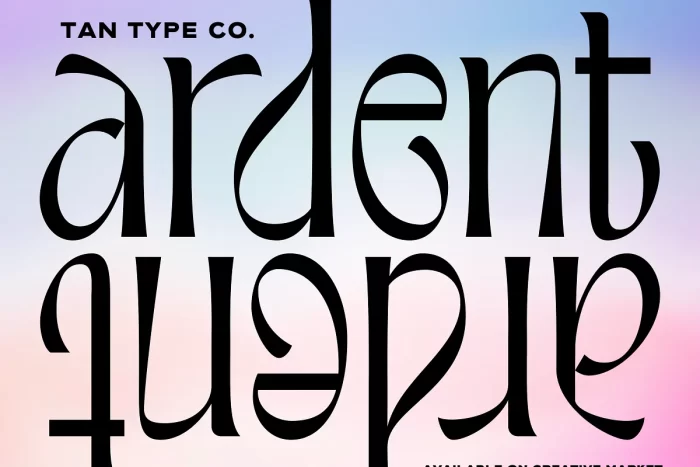 Tan Ardent Font