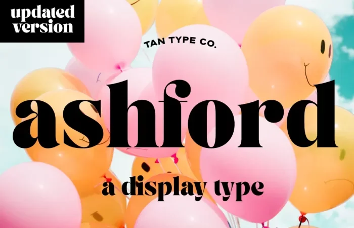 Tan Ashford Font