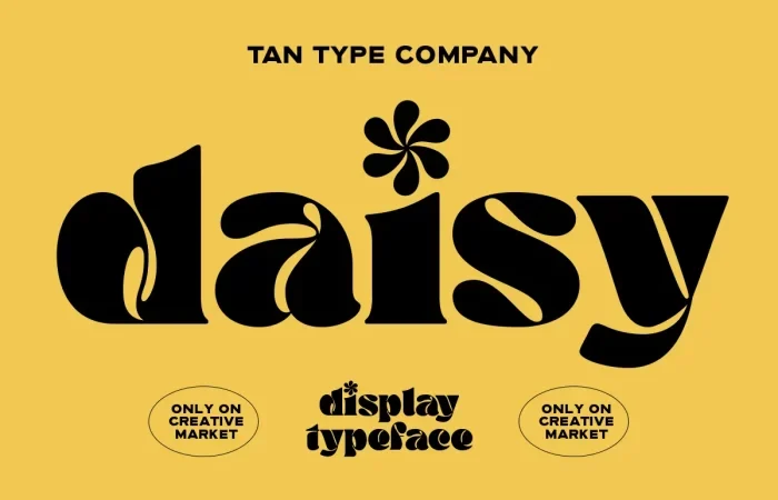 Tan Daisy Font