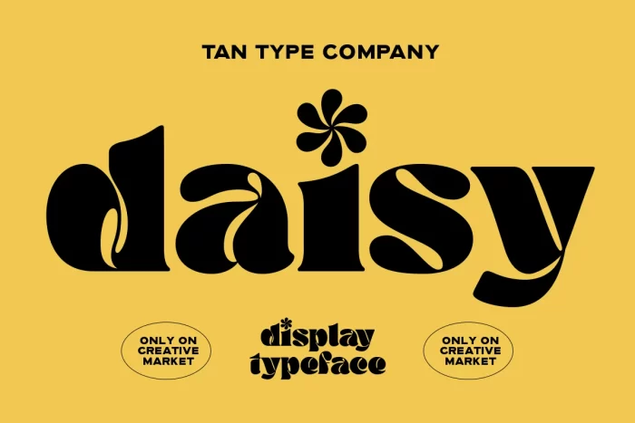 Tan Daisy Font