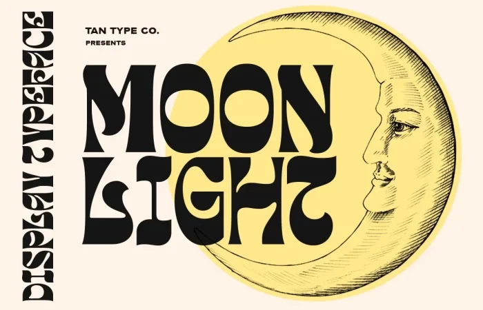 Tan Moonlight Font