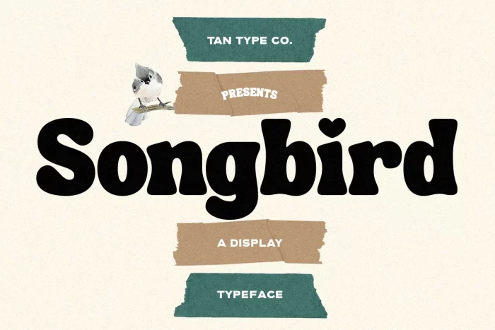 Tan Songbird Font