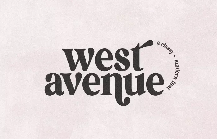 West Avenue Font