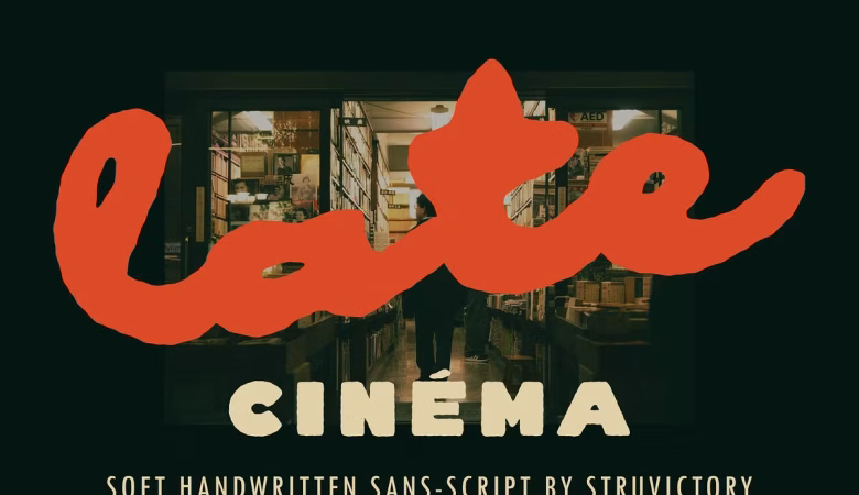 Late Cinema Font