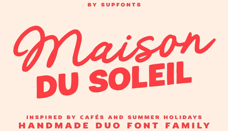 Maison du Soleil Font