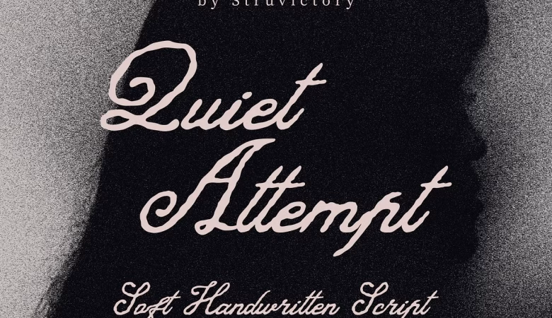 Quiet Attempt Font