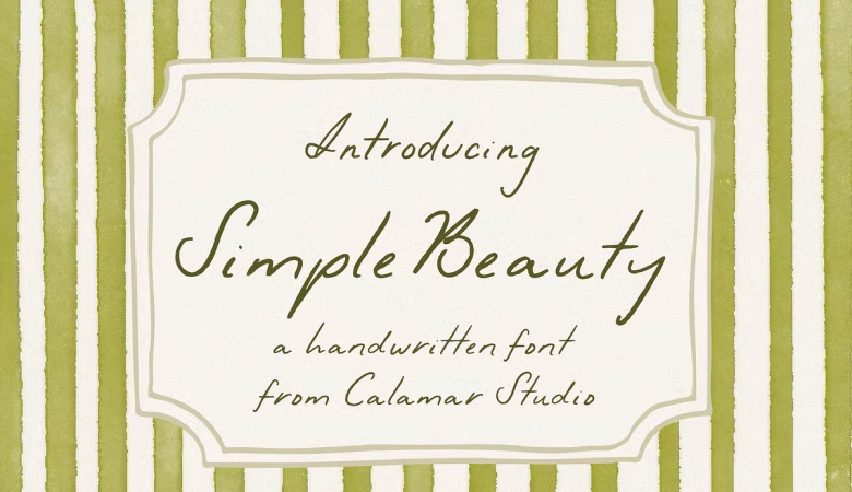 Simple Beauty Font