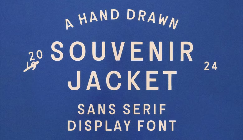 Souvenir Jacket Font